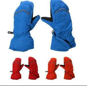 (2) Winter waterproof ski snow Gloves for kids